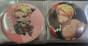 도즐사 도쿄돔 시티 콜라보 캔 배지 도즐