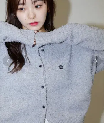 [ 미사용 새상품 ] MARY QUANT x PUBULX 니트 가디건