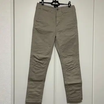 BEAMS 베이지 치노 팬츠 XS