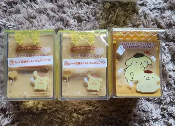 미개봉 산리오 덕질복권 제일복권 폼폼푸딩 카드 수납 체스트