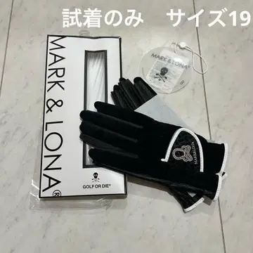 새상품 MARK & LONA 양손 그로브 19 여성용 네일 컷 타입