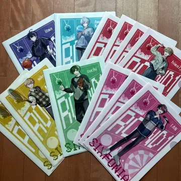 시쿠포니 라우완 콜라보 클리어 파일 12장 세트