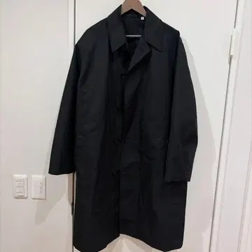 UNIQLO U 스텐카라 코트 블랙