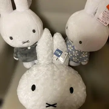 미피 봉제 인형 3개 세트
