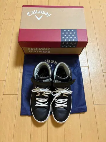 Callaway 하이컷 신발 블랙