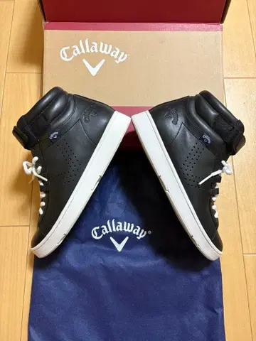 Callaway 하이컷 신발 블랙