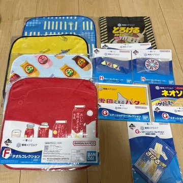 눈꽃 유가공 제일복권 하위상 세트