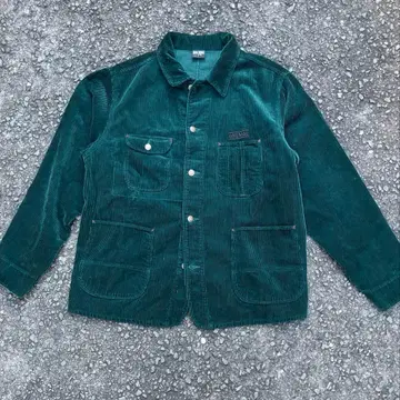 BIG MAC 코듀로이 커버올 그린