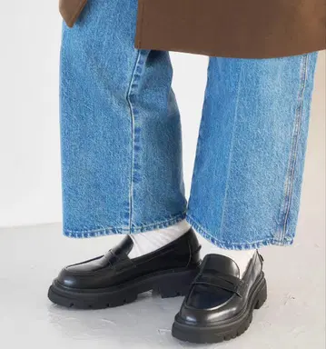 LETALON 통굽 몰드 로퍼 24