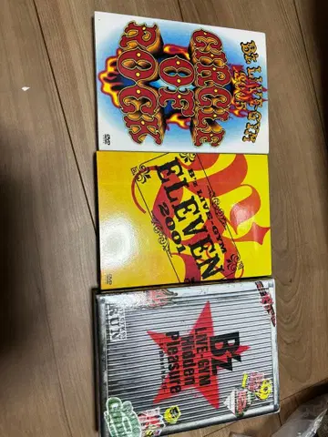 B'z LIVE GYM DVD 세트 2001 2005