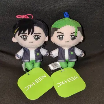 DXTEEN 마스코트 봉제 인형 2개 세트