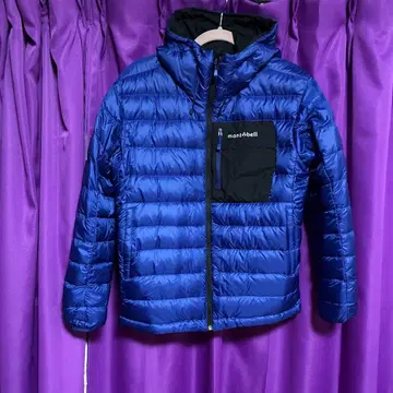 몽벨 후드 부착 다운 자켓