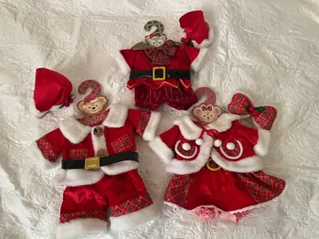 더피&프렌즈 크리스마스 산타 의상 아웃핏