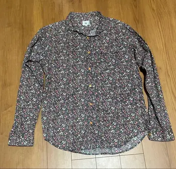 다케오 키쿠치 꽃무늬 사이즈 3 긴팔 셔츠