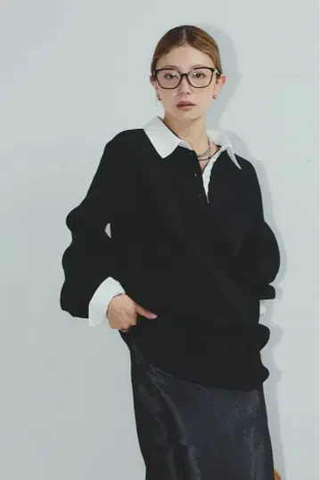 IAMALPHA 프레피 대비 니트