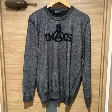 글리터 666 스웨터