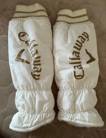 미사용 새상품 Callaway 화이트 레그 워머