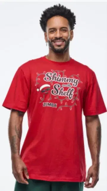 Zumba 크리스마스 T셔츠 정품