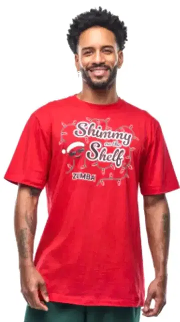 Zumba 크리스마스 T셔츠 정품