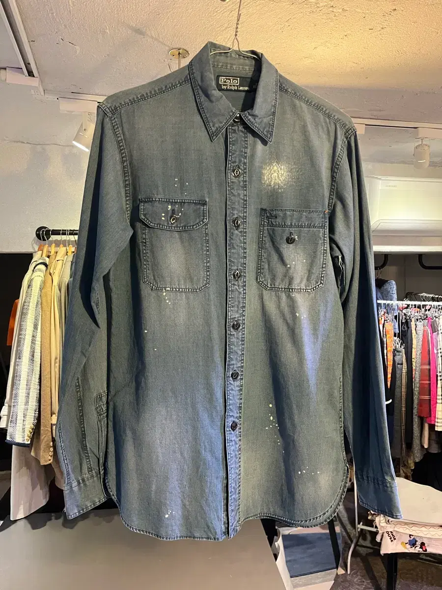 Polo Ralph Lauren Katseye Work Denim Shirt (XS)