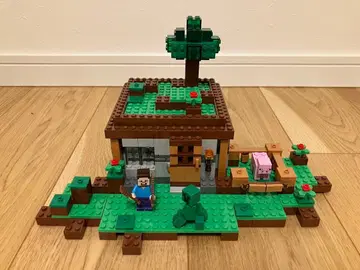 레고 마인크래프트 21115 첫날 밤