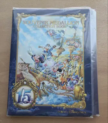 새상품 도쿄디즈니씨 15주년 수베니어 메달 케이스
