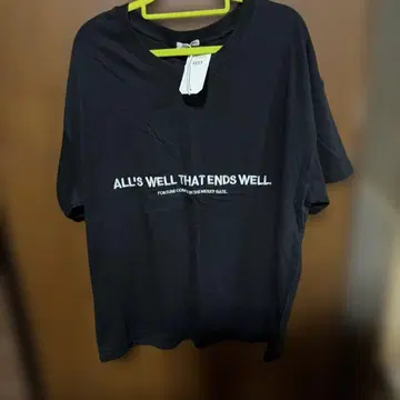 새상품 택 포함 GYDA 백 GY 피스 빅 티셔츠