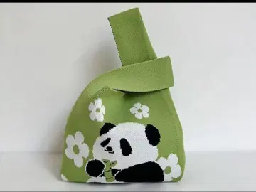 팬더 디자인 핸드백 인기 우에노 팬더 샹샹