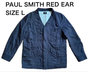 폴 스미스 레드 이어 레드 이어 노카라 자켓 L