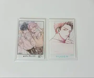 비터 플레이메이트 폴라로이드풍 카드 스마일 베이스 카페 니시모토 로우