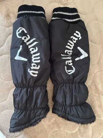미사용 새상품 Callaway 블랙 레그 워머