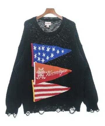 KAMIYA 니트 스웨터 남성용