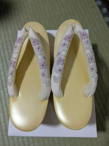 통굽 조리 꽃무늬 하나오 포함 박스 포함