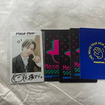 MeseMoa. 토미타케 폴라로이드 트레이딩 카드 낙서