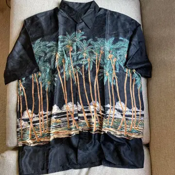 HAWAIIAN RESERVE COLLECTION 알로하 셔츠 실크