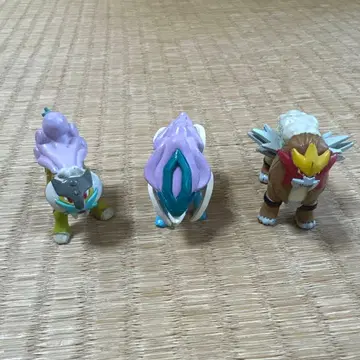 포켓몬 피규어 스이쿤 라이코우 엔테이 3체 세트