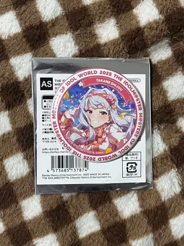 아이돌 마스터 AS 합동 라이브 캔뱃지 시조 타카네