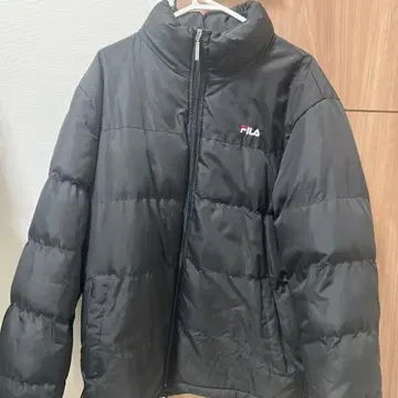 FILA 블랙 다운 자켓
