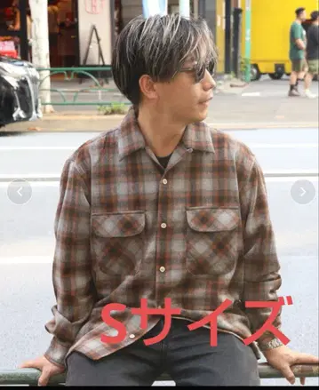 FJ 보드 셔츠 울 S 사이즈 펜들턴 옴브레