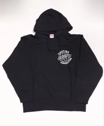 RIZIN 후드 부착 후드티 M 블랙