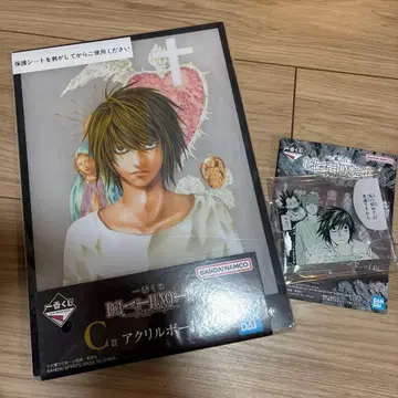 DEATHNOTE 1번 복권 C상 아크릴 보드 G상 아크릴 스탠드