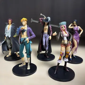 원피스 5체 피규어 세트