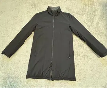 띠어리 롱 기장 다운 자켓 블랙