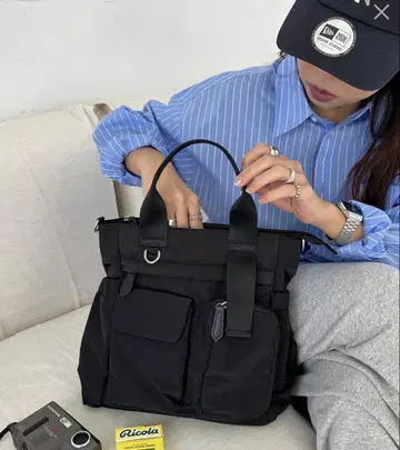 디스코트 유틸리티 퍼프 토트백