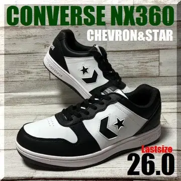 26.0 CONVERSE NX360 WHT/BLK 인기 셰브론 & 스타