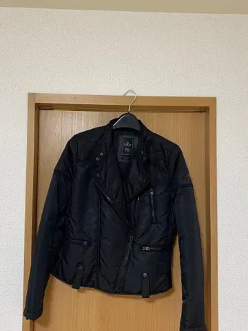 REPLAY 블랙 라이더 자켓