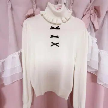 Ank Rouge 양산형 상의 니트 스웨터