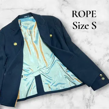 [ 컨디션 최상 ] ROPE 로페 네이비 블레이저 골드 버튼 S 사이즈
