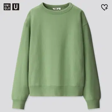 [ 명작 ] UNIQLO U 와이드 핏 스웨트 셔츠 올리브