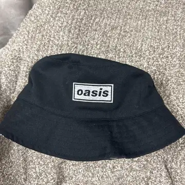 oasis 블랙 버킷햇
